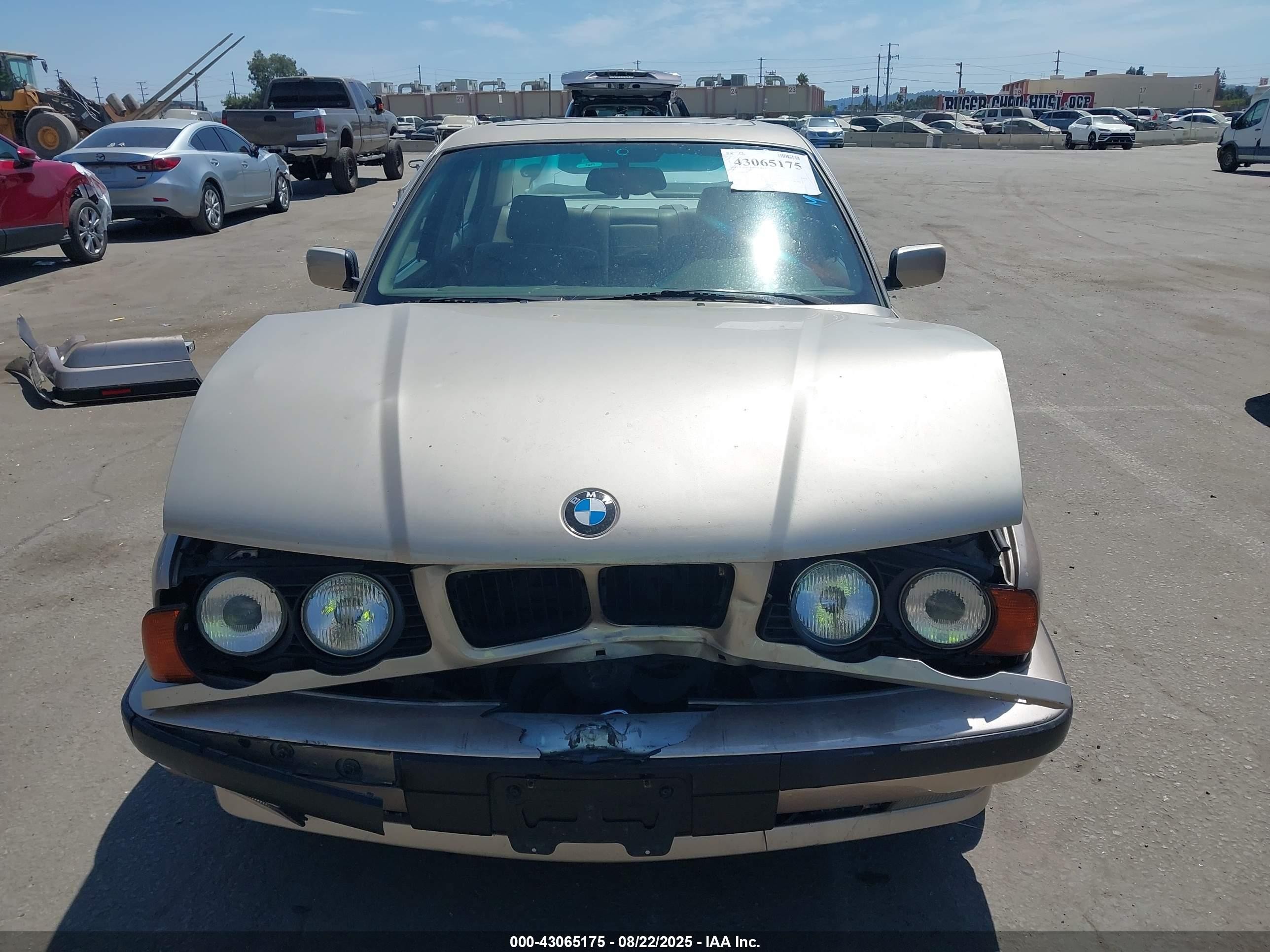 1995 Bmw 540 I Automatic Champagne vin: WBAHE632XSGF32256