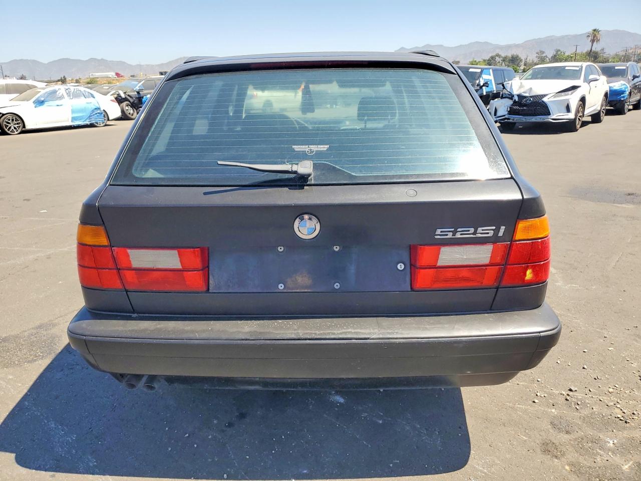 1992 Bmw 525 I Automatic Черный vin: WBAHJ6313NGD21472