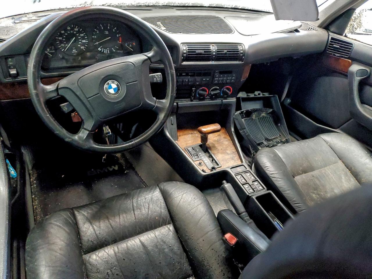 1995 Bmw 525 It Automatic Black vin: WBAHJ6321SGD26058