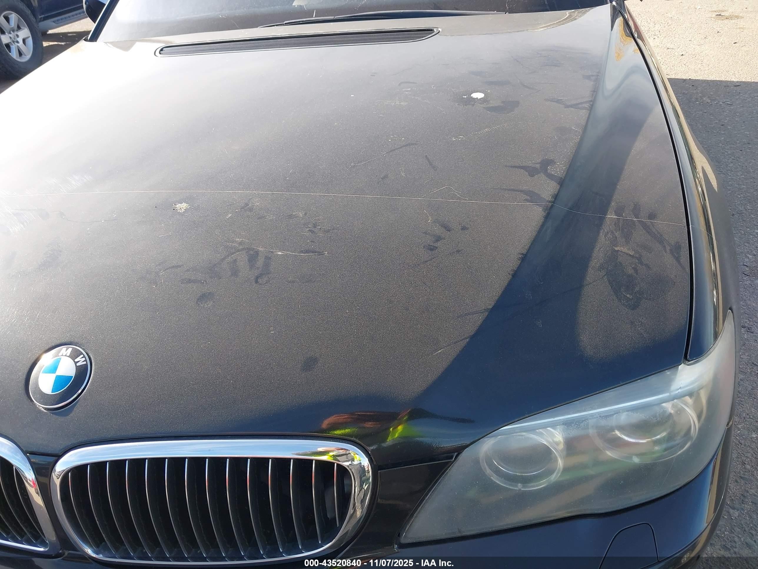 2007 Bmw 750i   Black vin: WBAHL83517DT10254