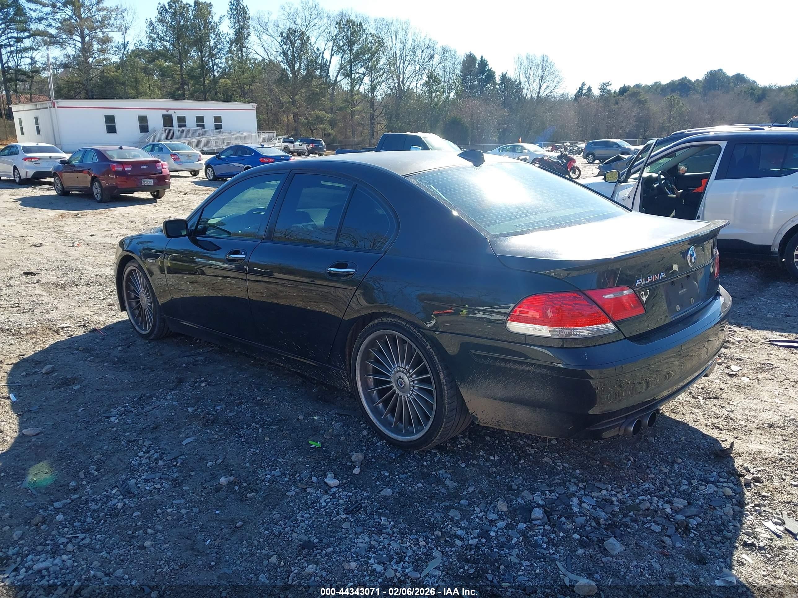 2007 Bmw 750i   Black vin: WBAHL83537DT89460