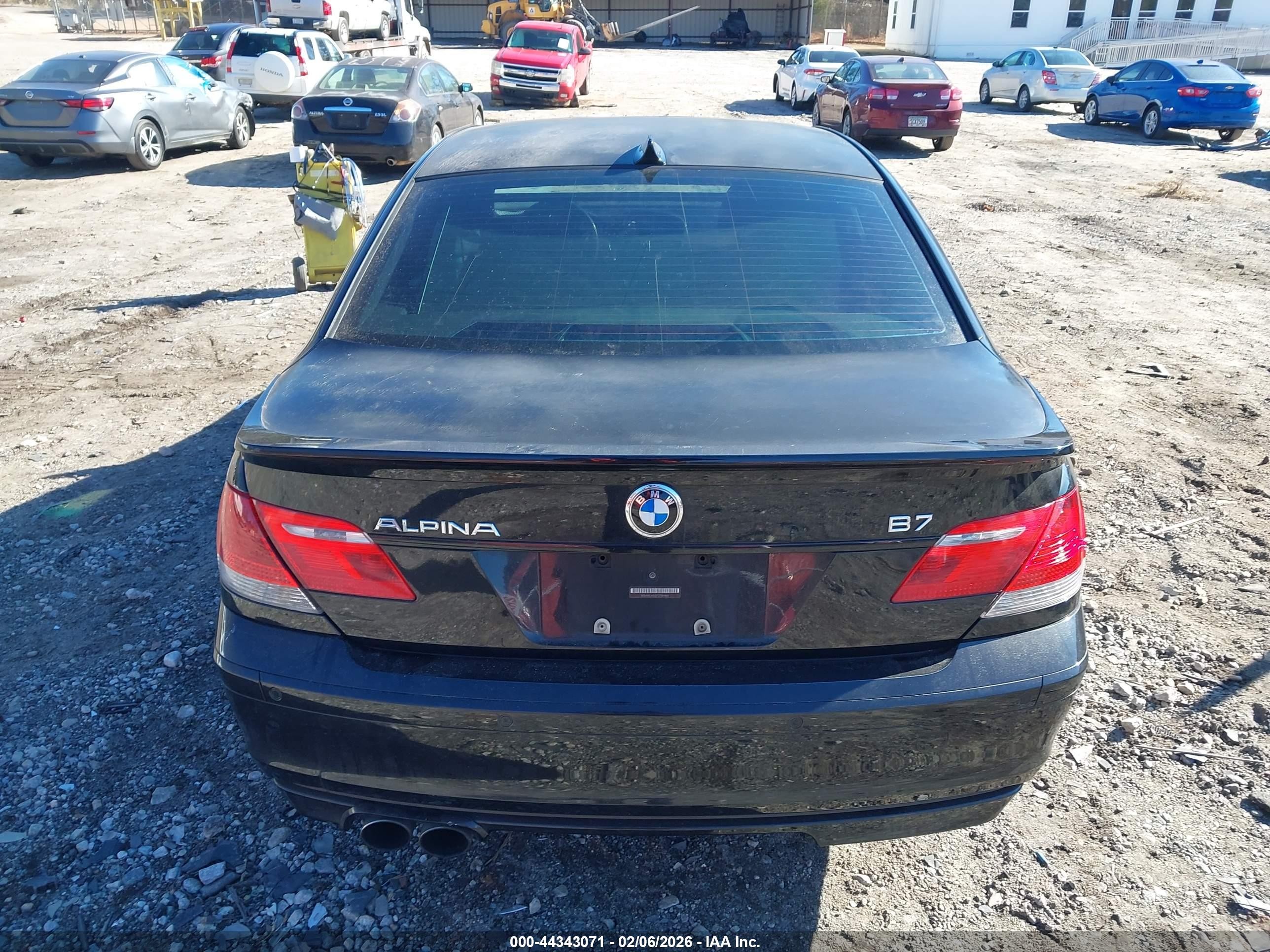 2007 Bmw 750i   Black vin: WBAHL83537DT89460