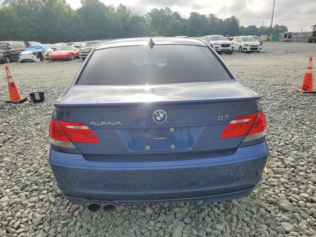 2007 Bmw Alpina B7 Синий vin: WBAHL83557DT89380