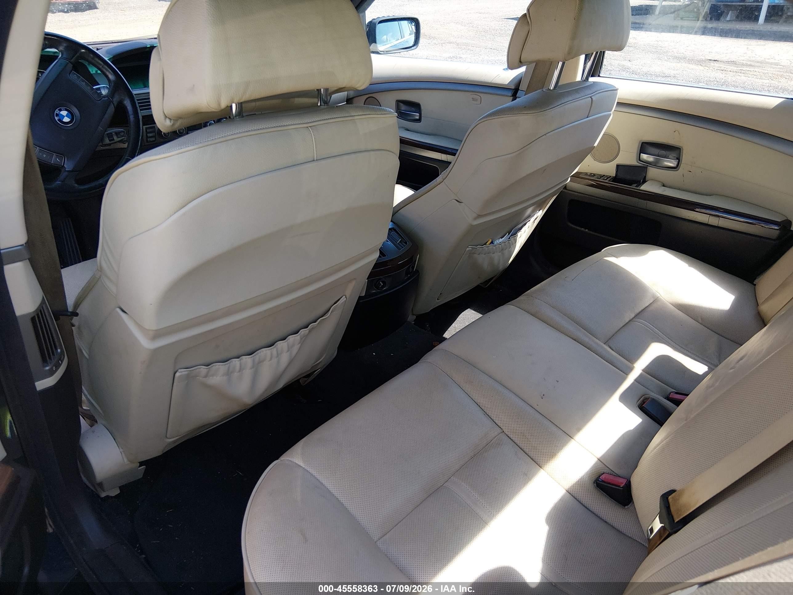 2008 Bmw 750i   Navy vin: WBAHL83578DT14147