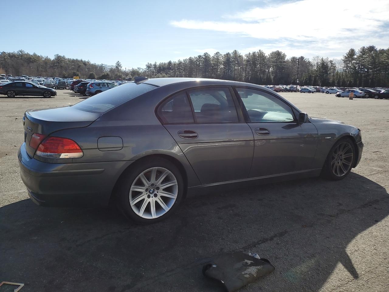 2006 Bmw 750 I Gray vin: WBAHL83586DT07365