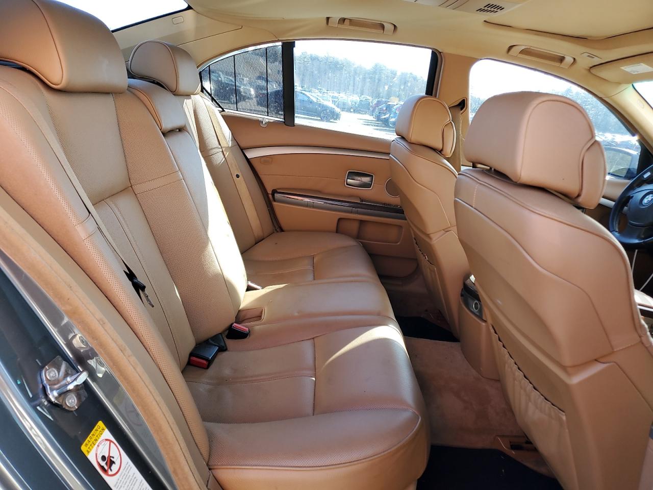 2006 Bmw 750 I Gray vin: WBAHL83586DT07365