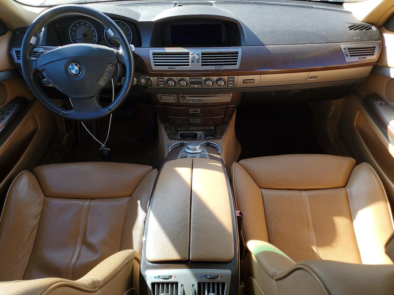 2006 Bmw 750 I Gray vin: WBAHL83586DT07365