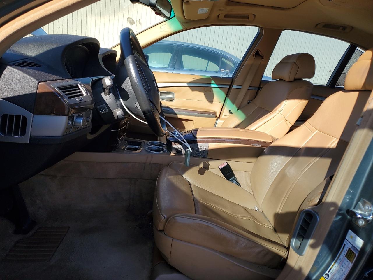 2006 Bmw 750 I Gray vin: WBAHL83586DT07365