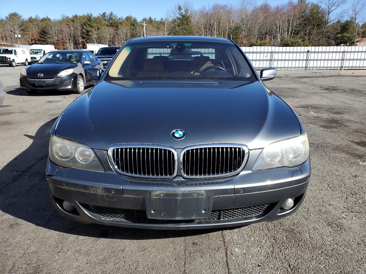 2006 Bmw 750 I Gray vin: WBAHL83586DT07365