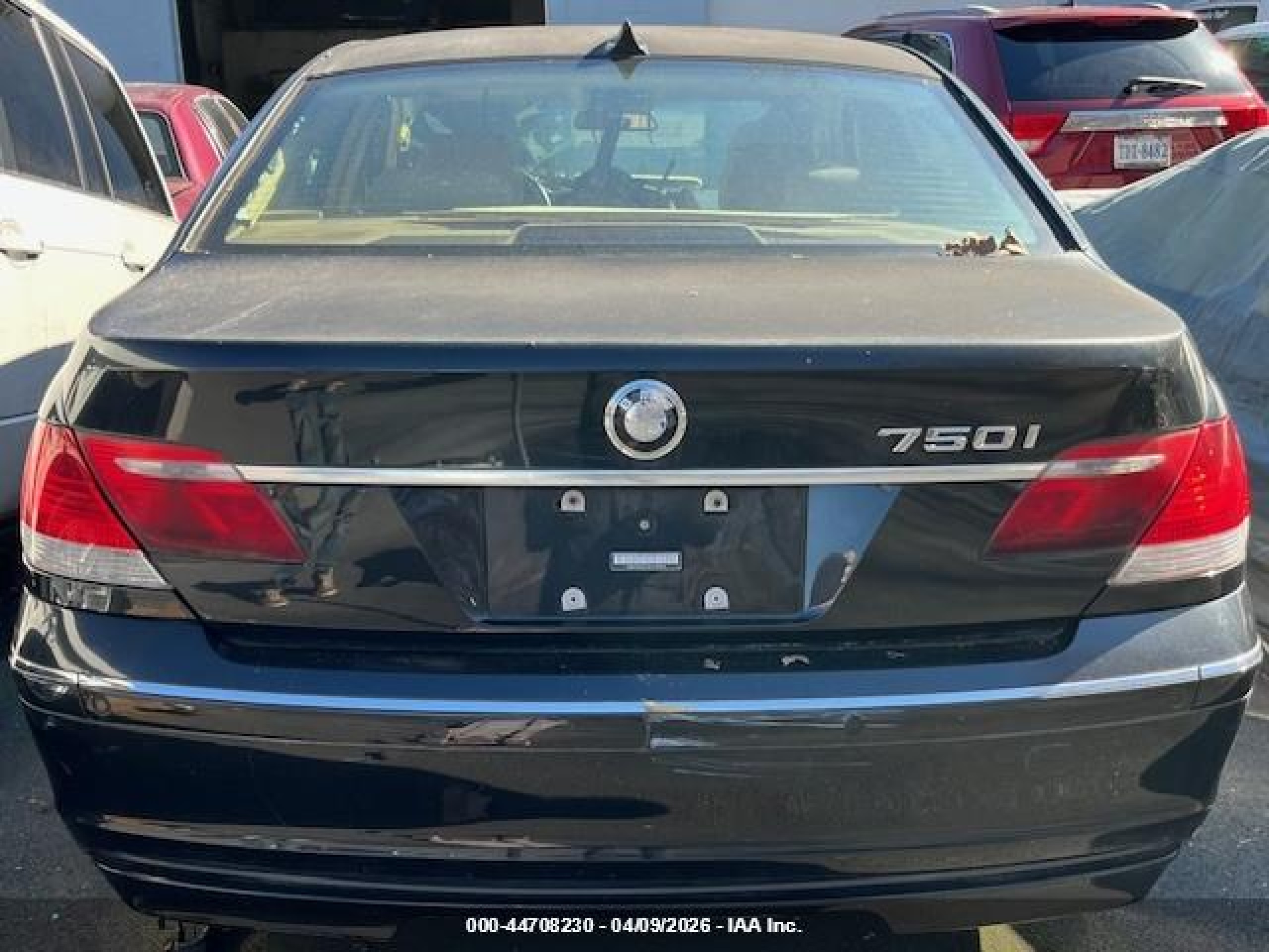 2006 Bmw 750i   vin: WBAHL835X6DT00854