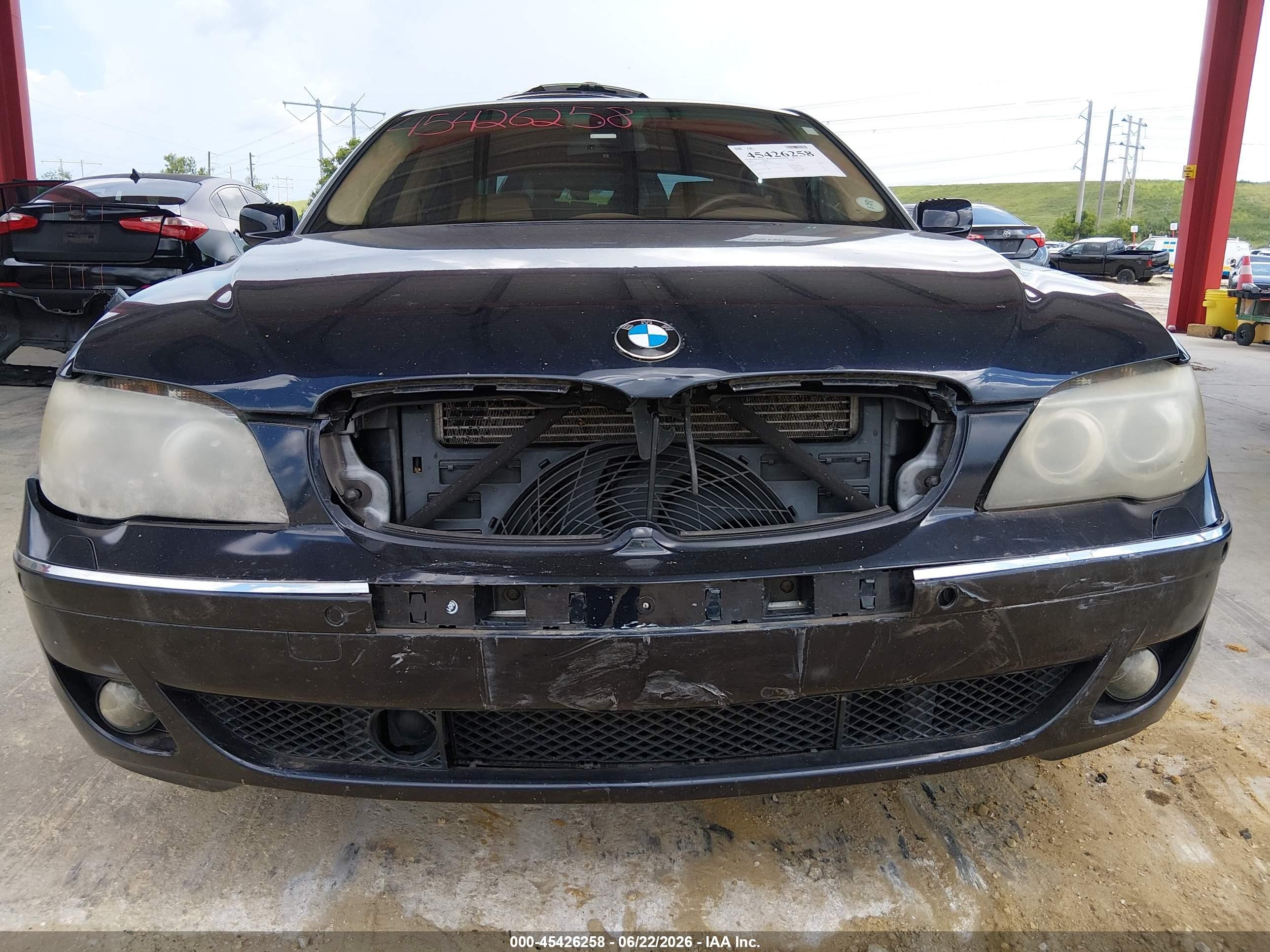 2006 Bmw 760li   Blue vin: WBAHN03586DD98135