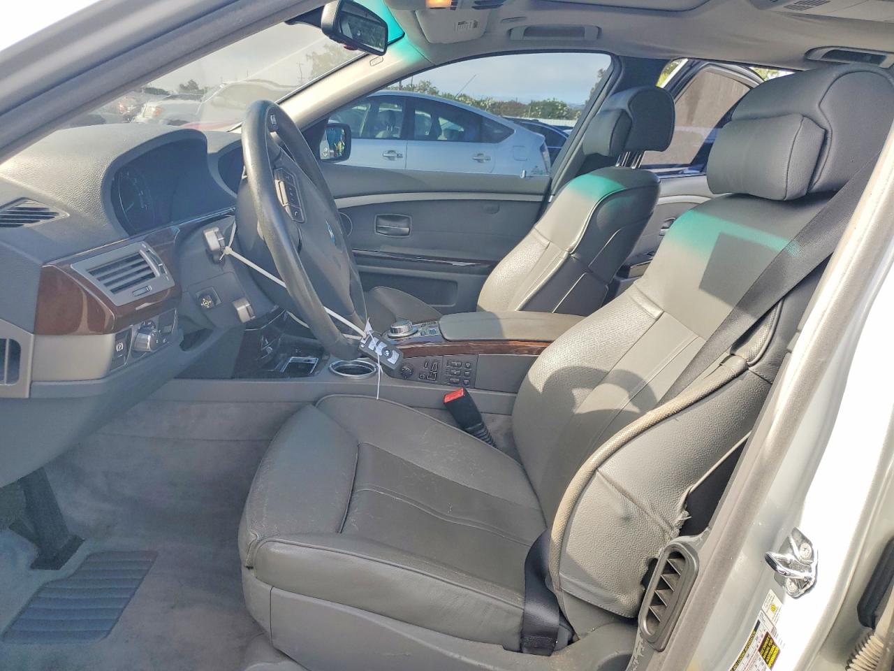 2006 Bmw 750 Li Silver vin: WBAHN83506DT59566