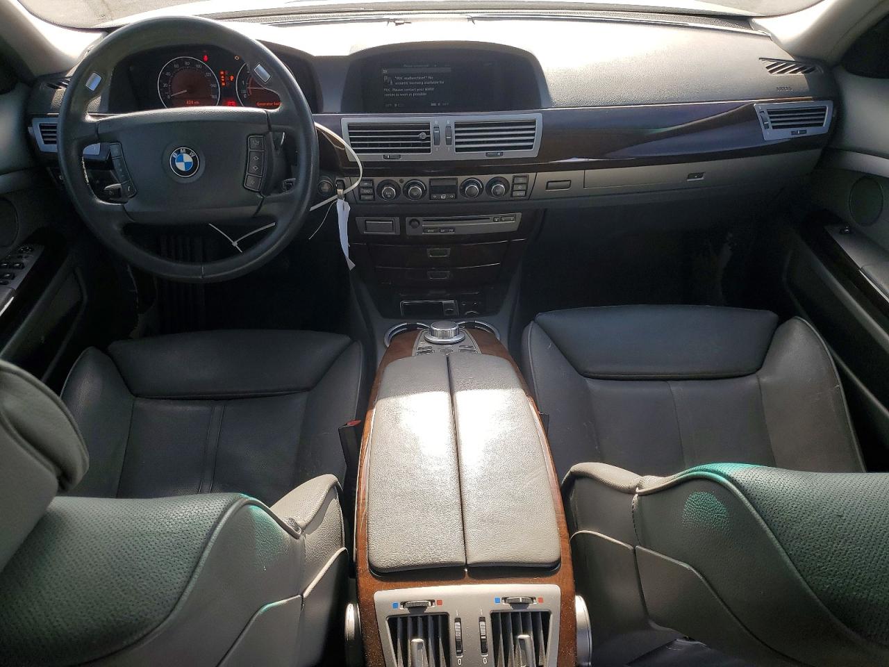 2006 Bmw 750 Li Silver vin: WBAHN83506DT59566