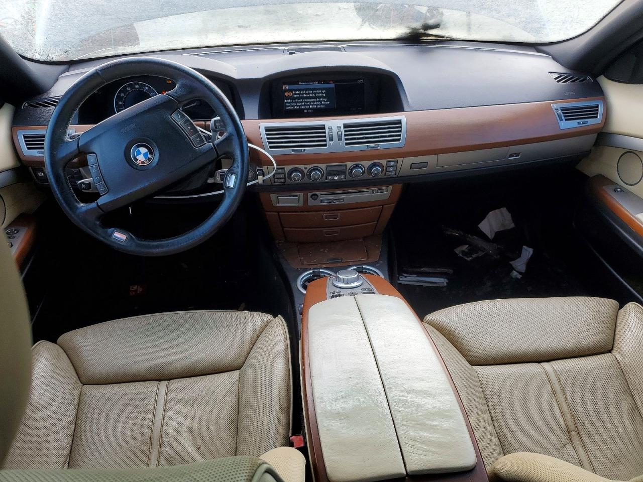 2006 Bmw 750 Li Gray vin: WBAHN83506DT63083