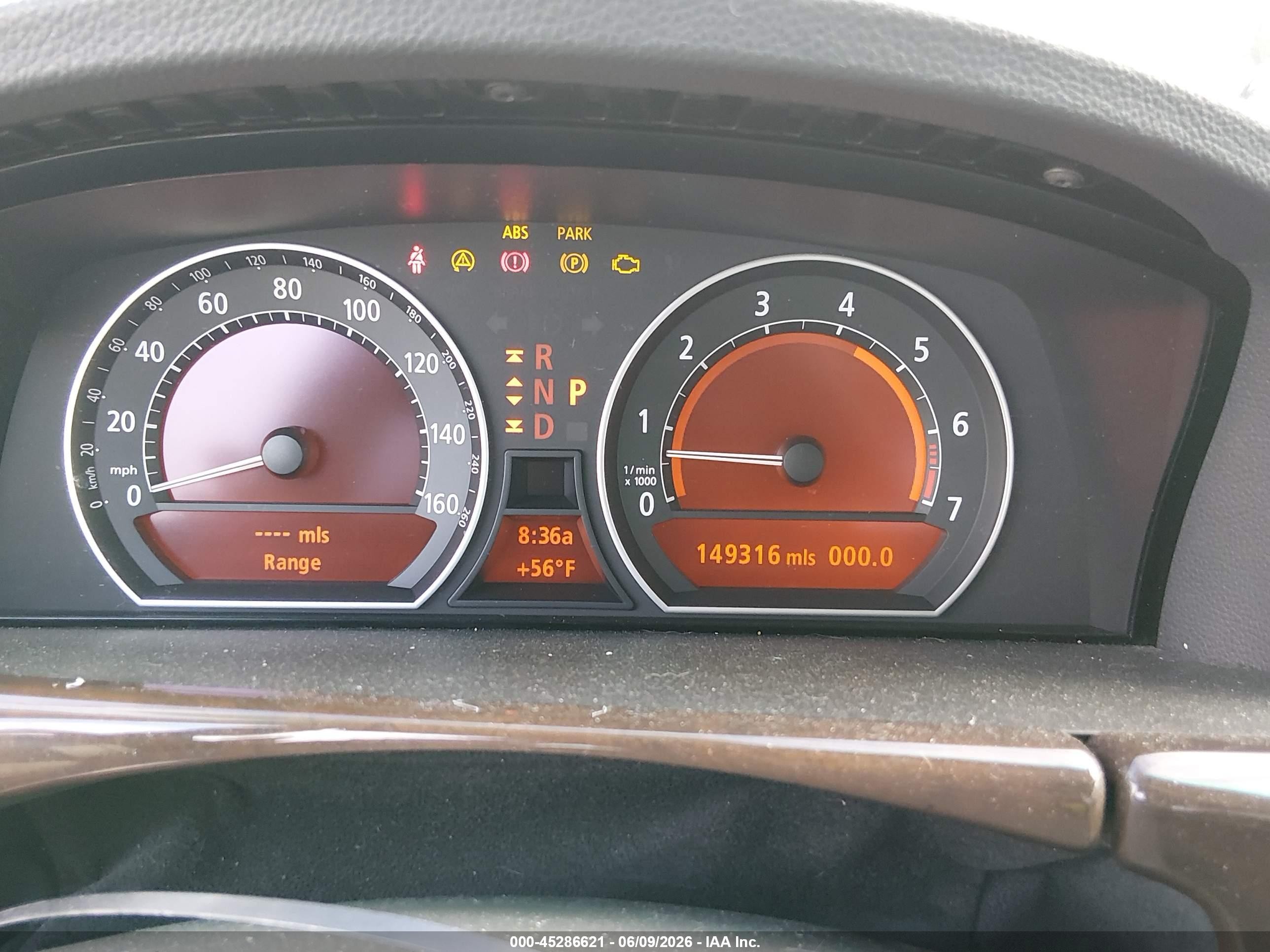 2006 Bmw 750li   Gray vin: WBAHN83506DT63570
