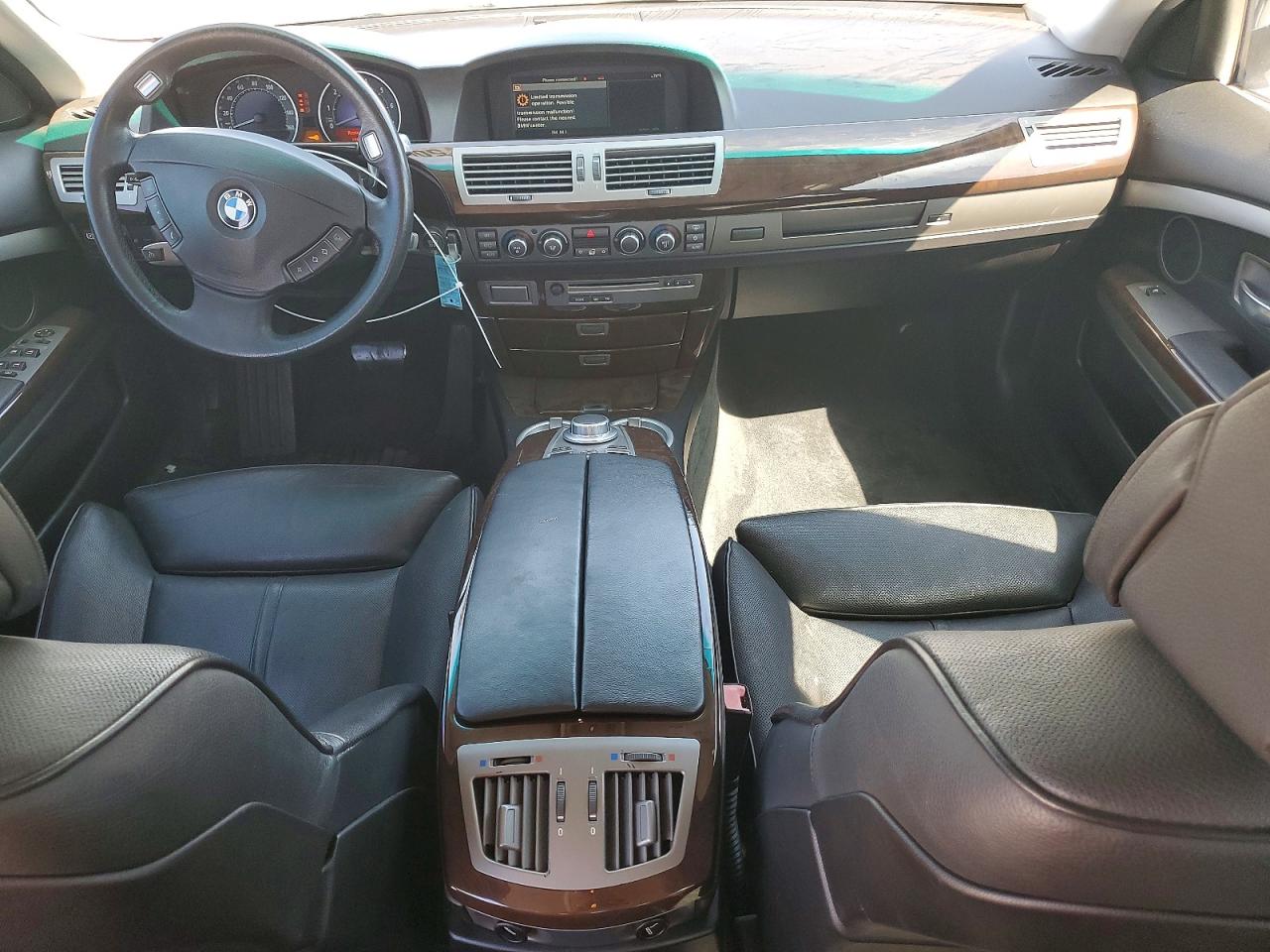 2007 Bmw 750 Gray vin: WBAHN83507DT74215
