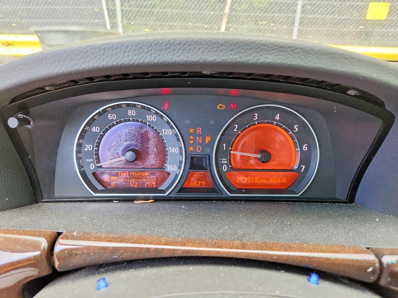 2007 Bmw 750 Серебряный vin: WBAHN83507DT75879
