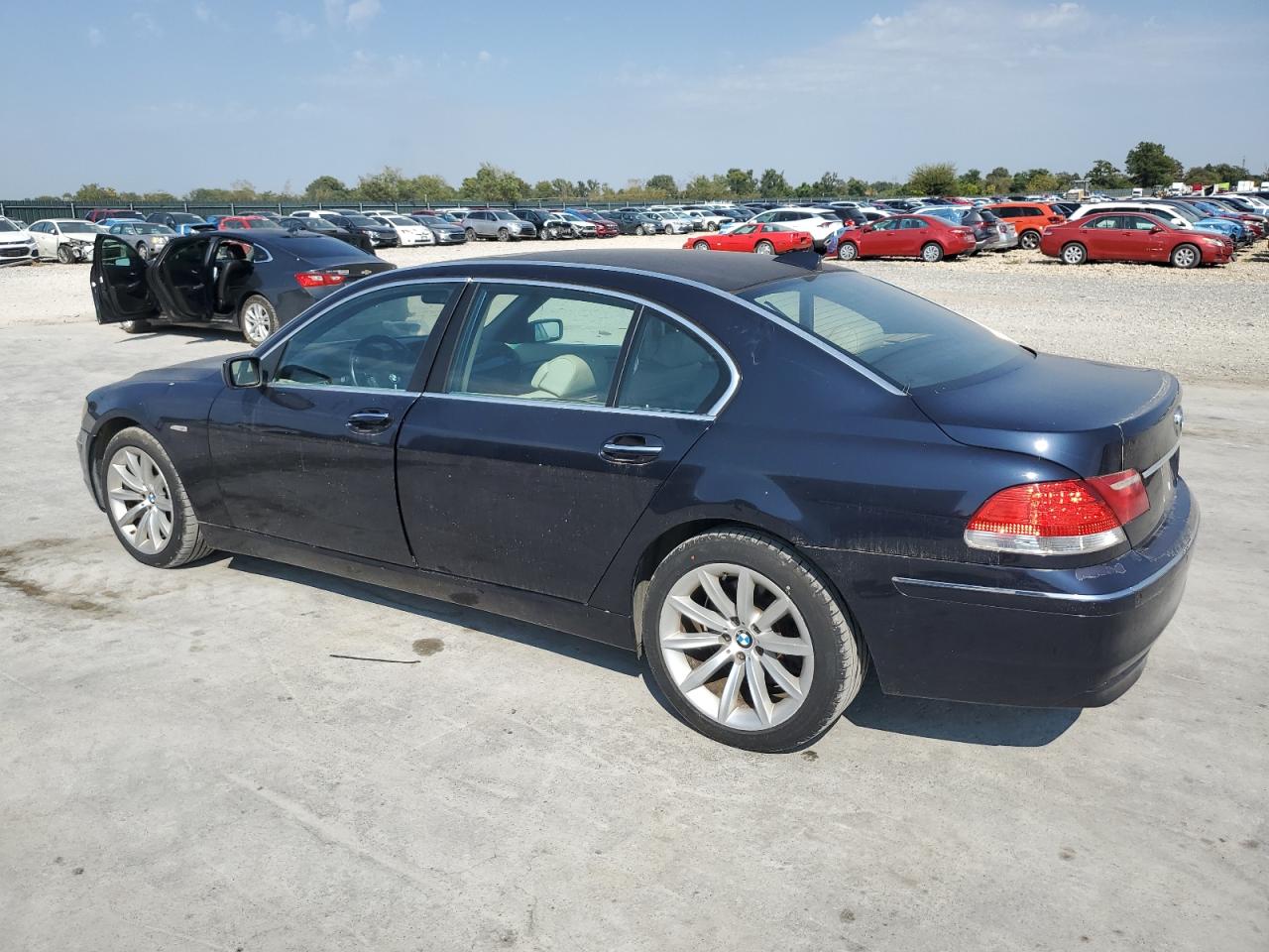 2008 Bmw 750 Li Black vin: WBAHN83508DT80131