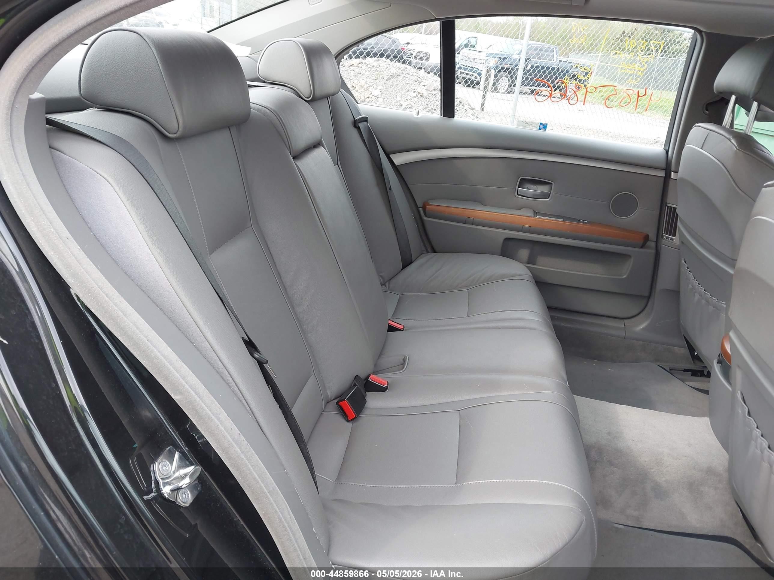 2008 Bmw 750li   Black vin: WBAHN83508DT82896