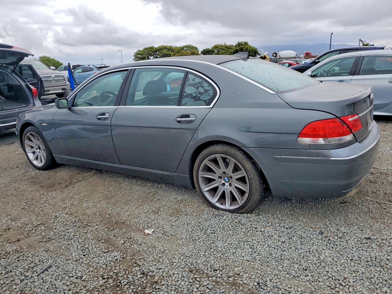 2006 Bmw 750 Li Gray vin: WBAHN83516DT34286