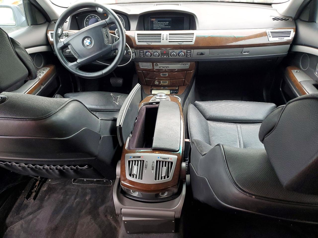 2006 Bmw 750 Li Gray vin: WBAHN83516DT34286