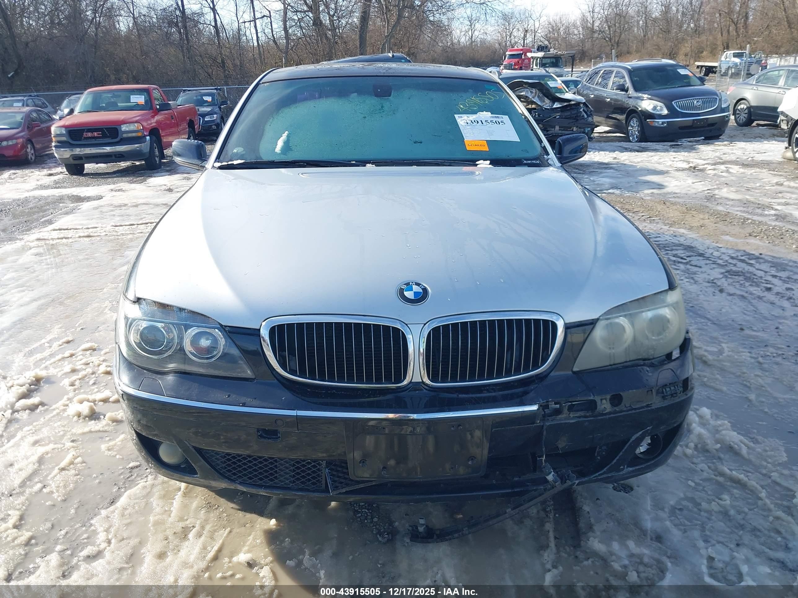 2007 Bmw 750li   Black vin: WBAHN83517DT75423