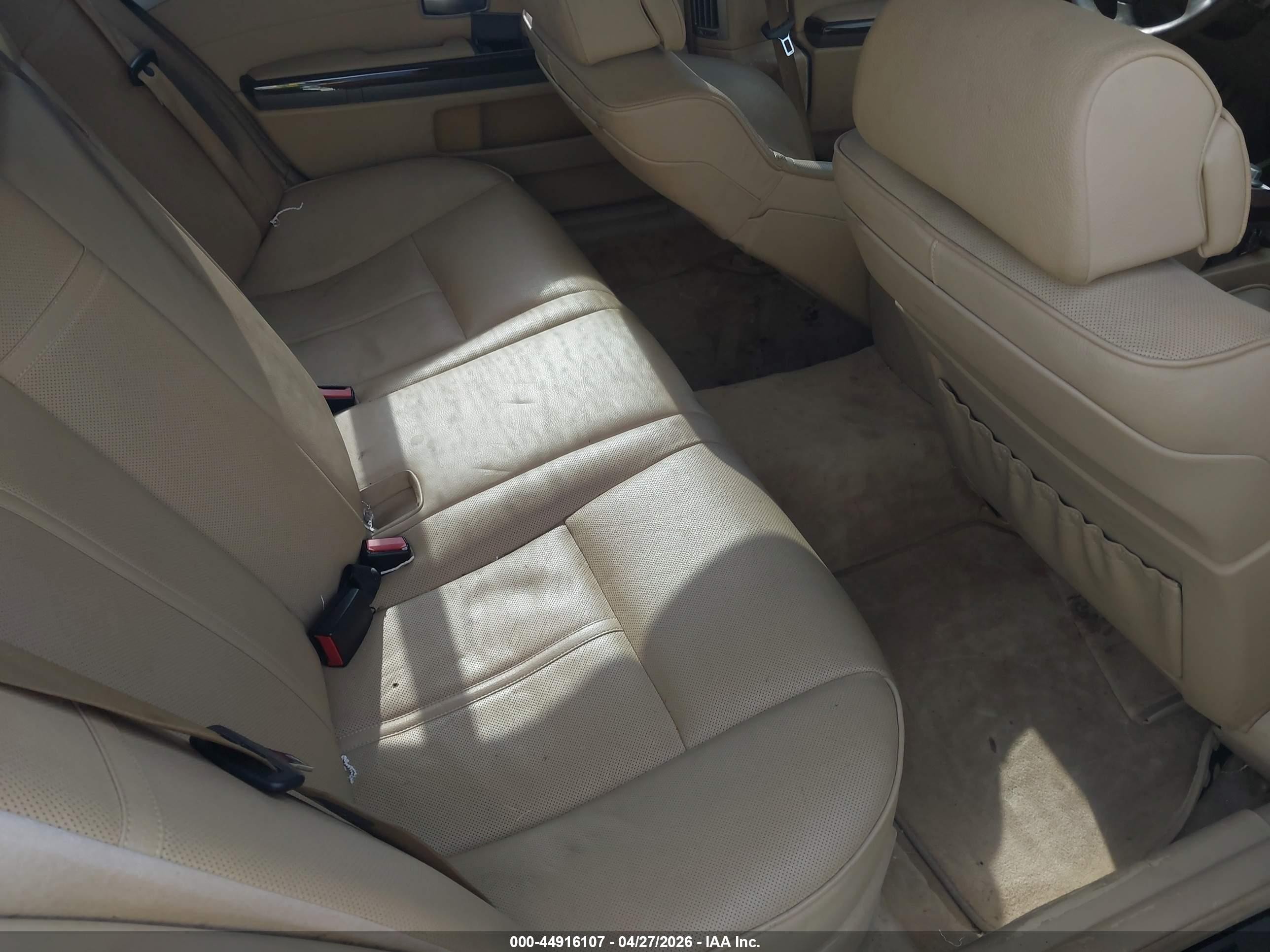 2008 Bmw 750li   Black vin: WBAHN83518DT87640