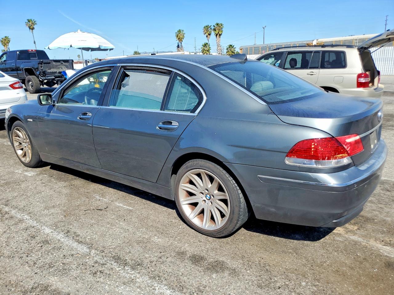 2006 Bmw 750 Li Black vin: WBAHN83526DT32997