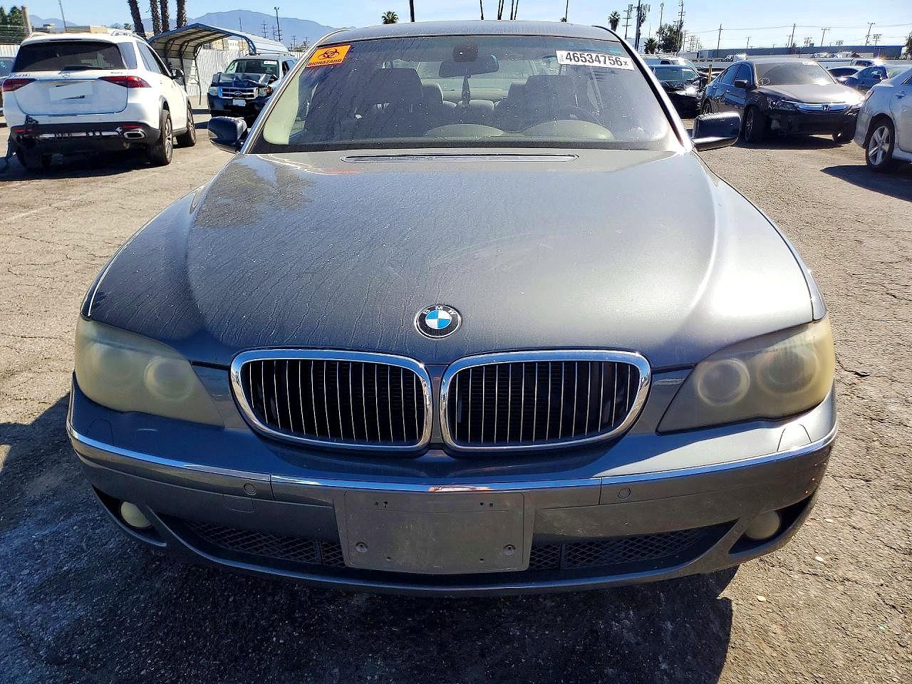 2006 Bmw 750 Li Black vin: WBAHN83526DT32997