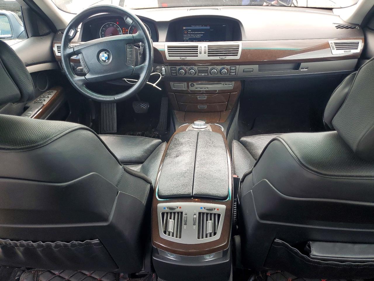 2006 Bmw 750 Li Серый vin: WBAHN83526DT62307