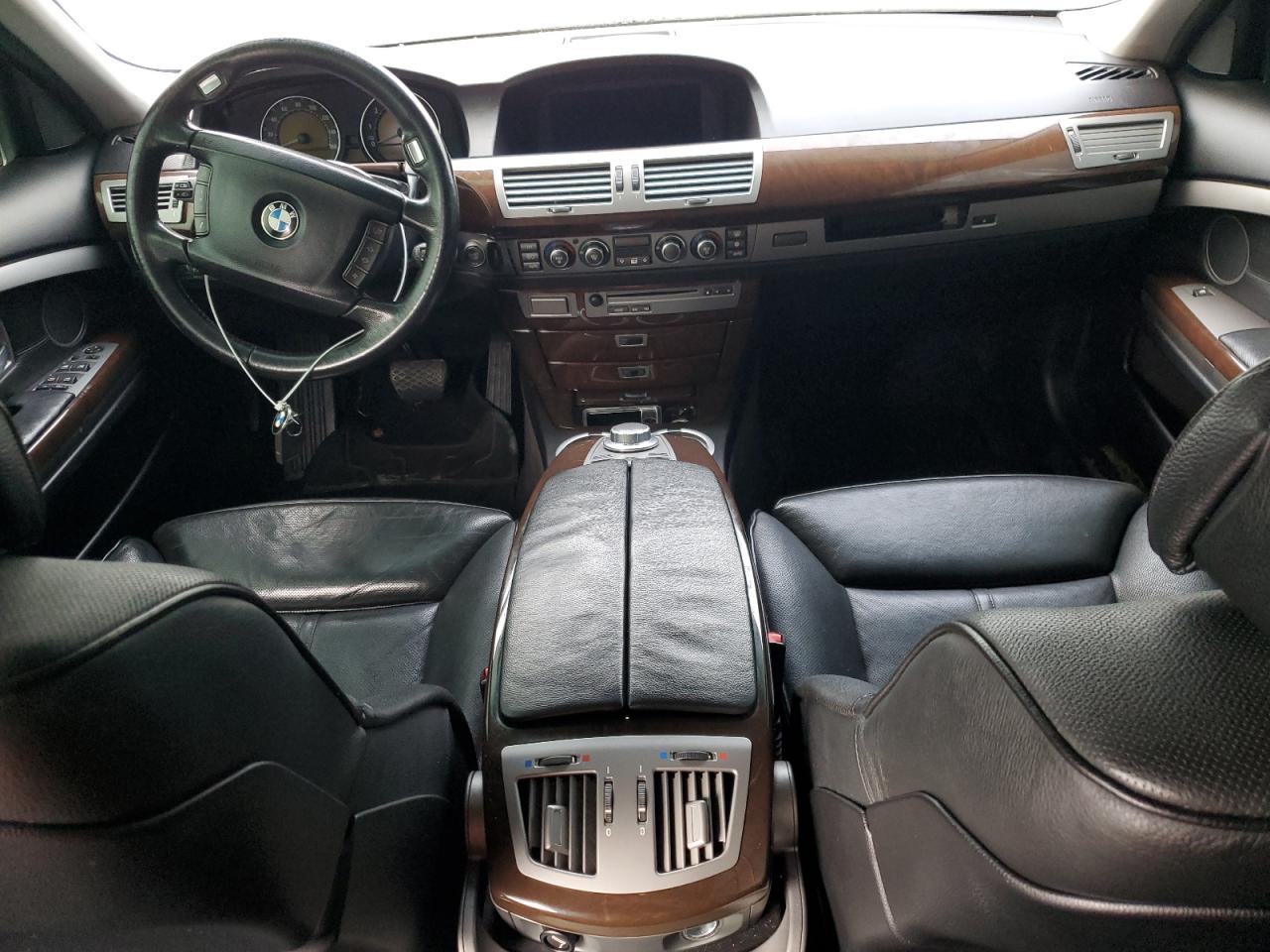2007 Bmw 750 Silver vin: WBAHN83527DT67301