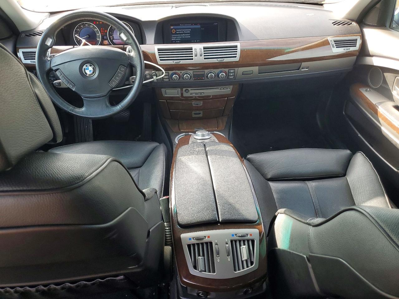 2009 Bmw 750 Li White vin: WBAHN83528DT78994