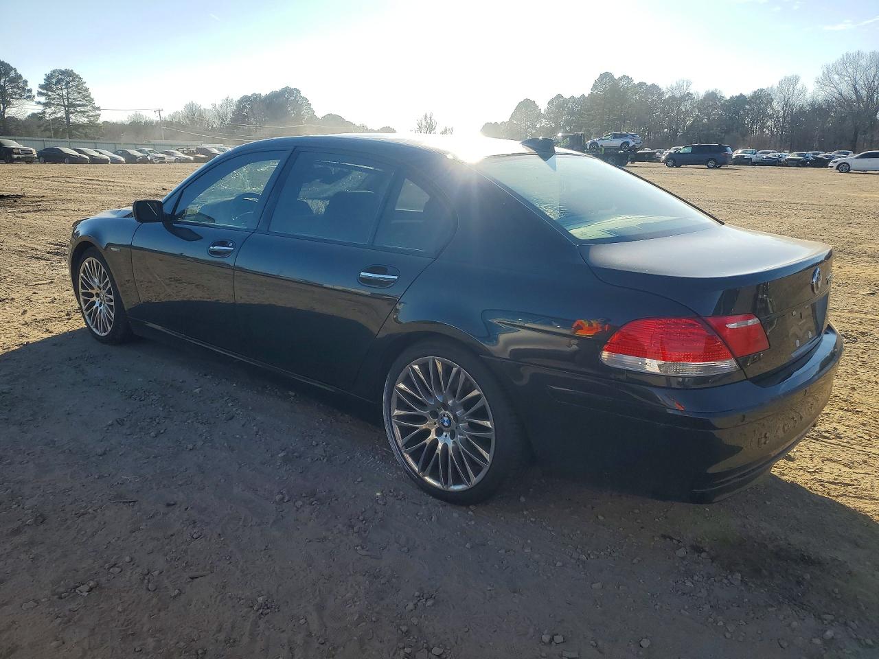 2008 Bmw 750 Li Black vin: WBAHN83528DT81118