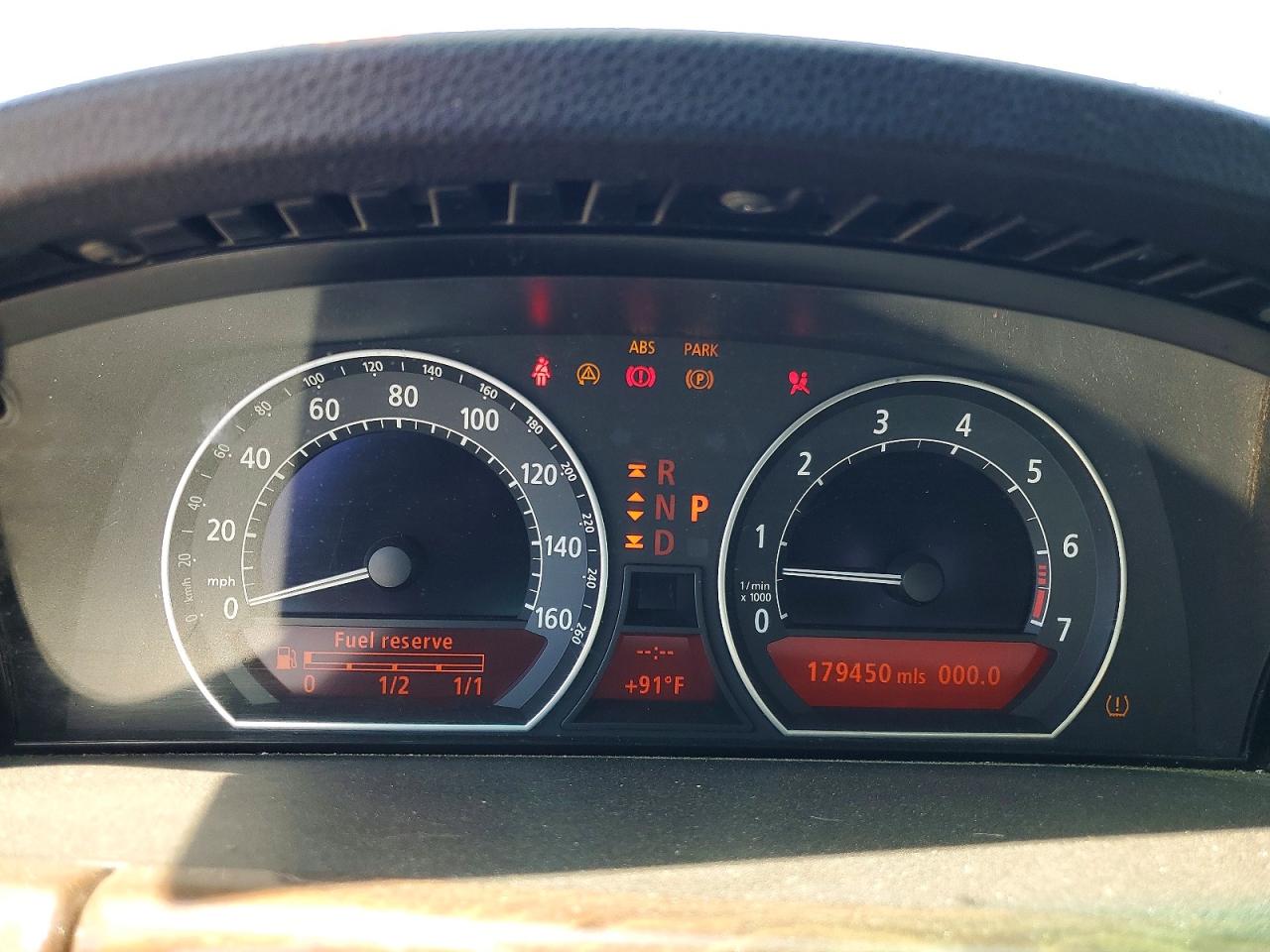 2008 Bmw 750 Li White vin: WBAHN83528DT81782