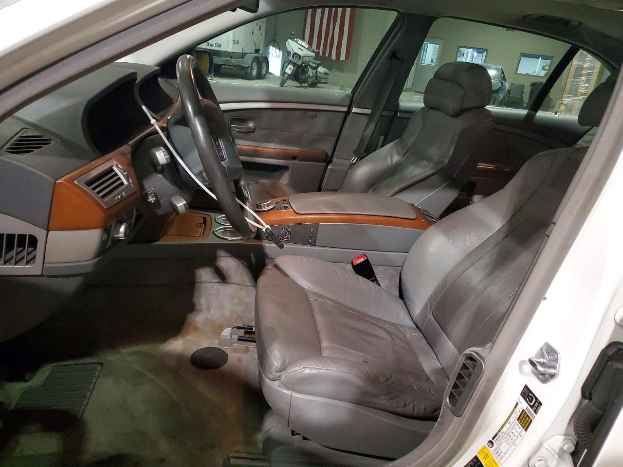 2006 Bmw 750 Li Белый vin: WBAHN83536DT27937
