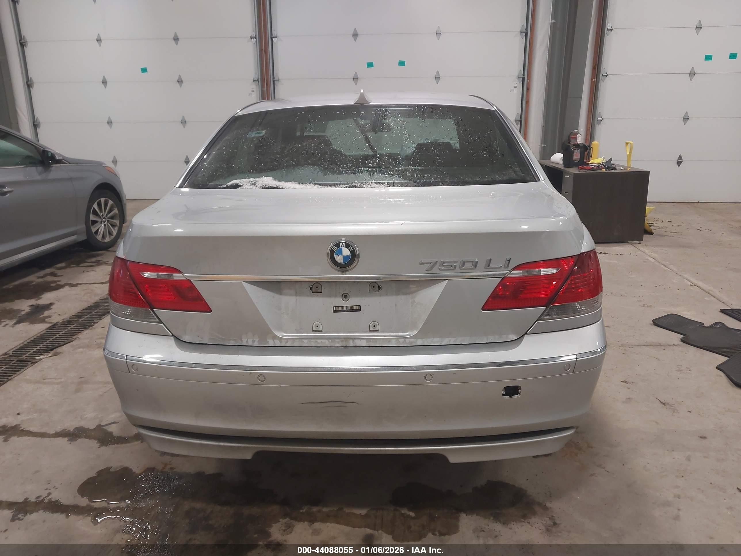 2006 Bmw 750li   Silver vin: WBAHN83536DT35326