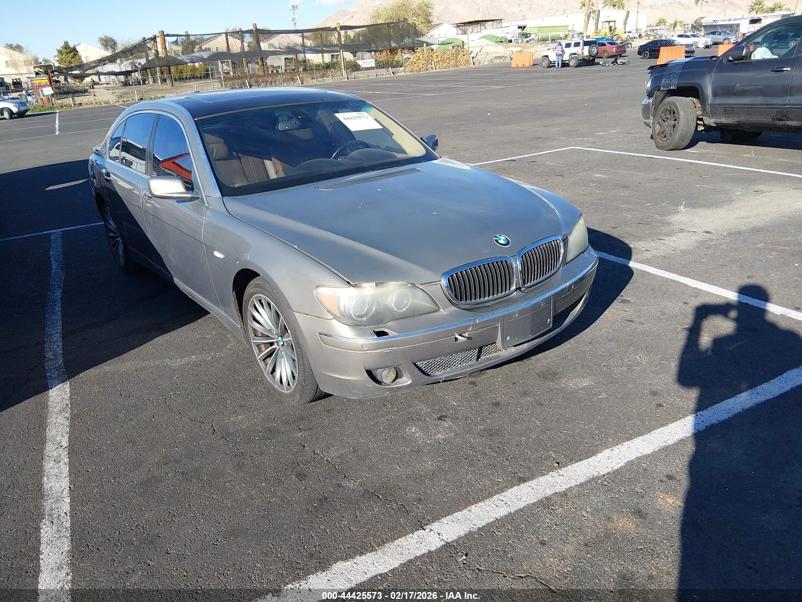2006 Bmw 750li   Gold vin: WBAHN83536DT62171