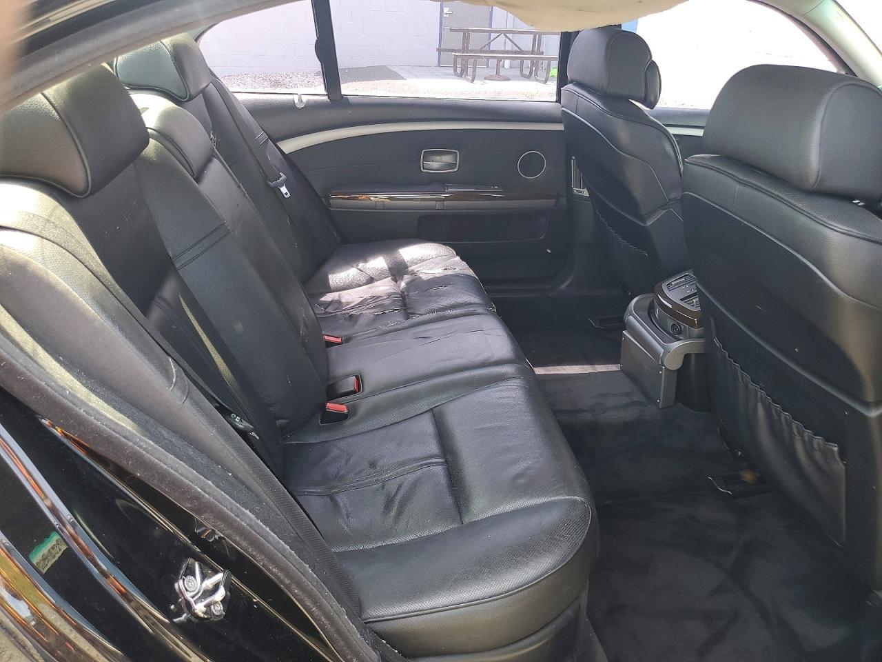 2006 Bmw 750 Li Black vin: WBAHN83536DT62817
