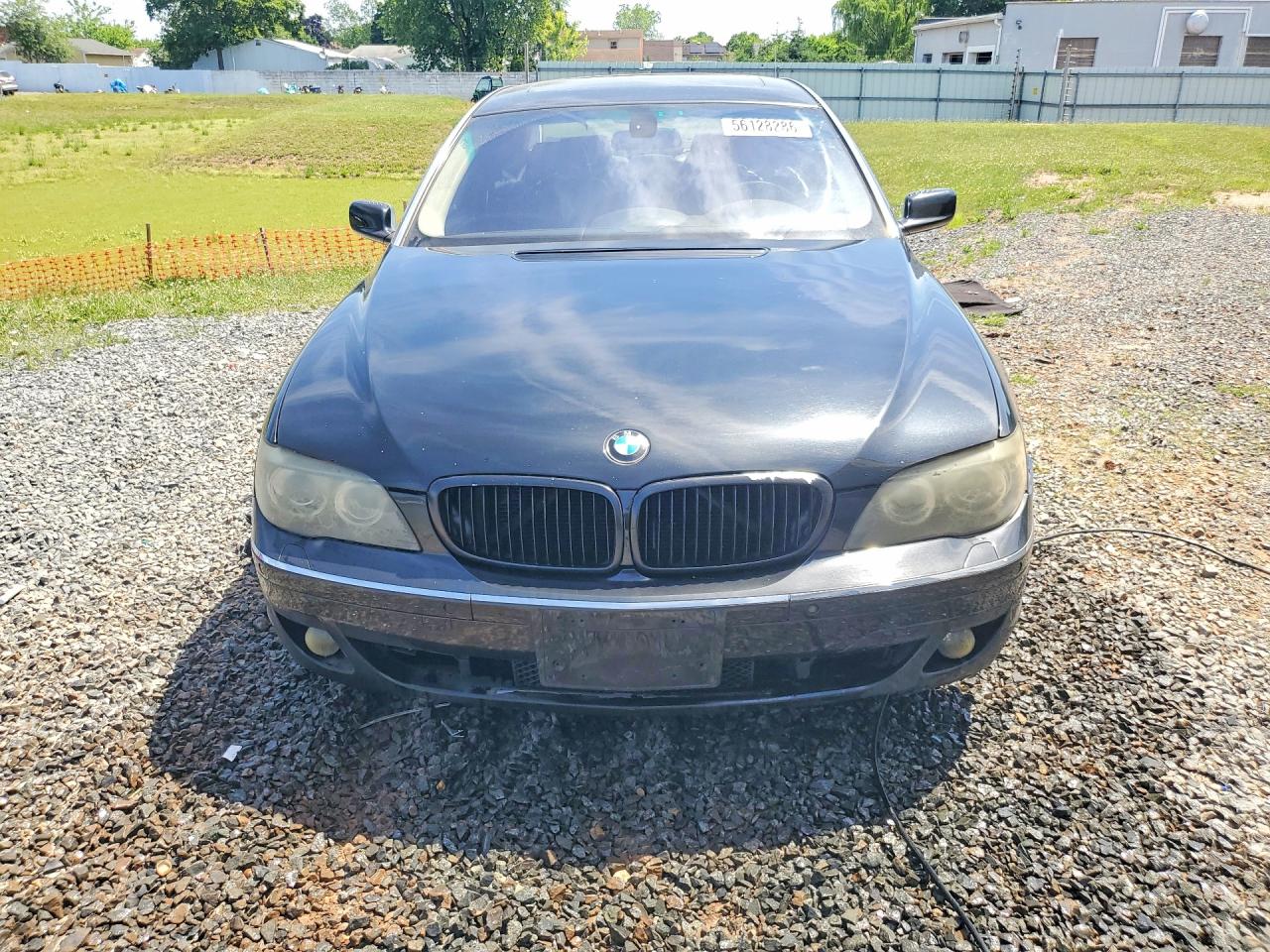 2006 Bmw 750 Li Black vin: WBAHN83536DT62817