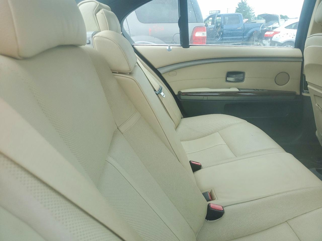 2008 Bmw 750 Li Black vin: WBAHN83538DT78549