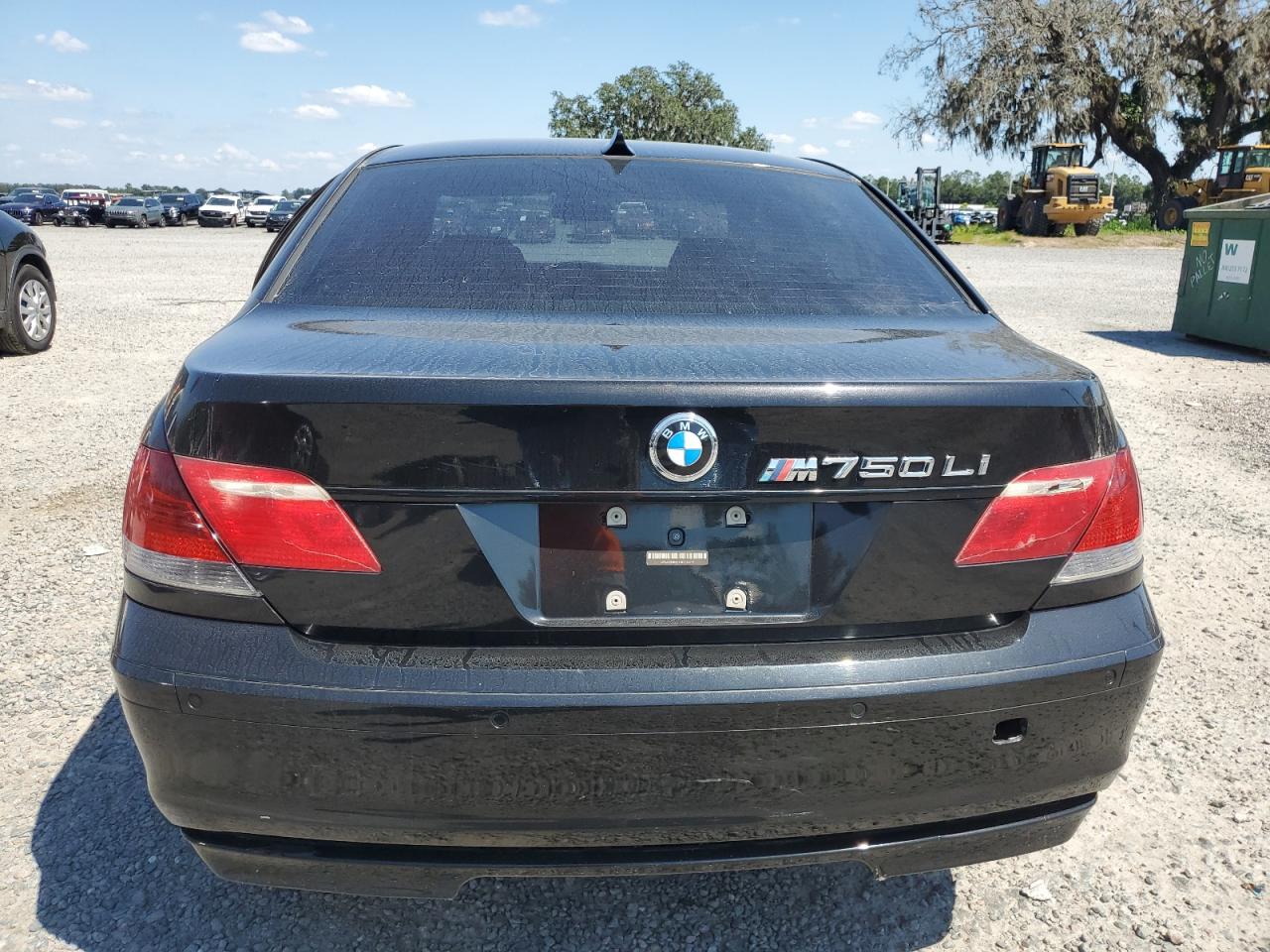 2008 Bmw 750 Li Черный vin: WBAHN83548DT84179
