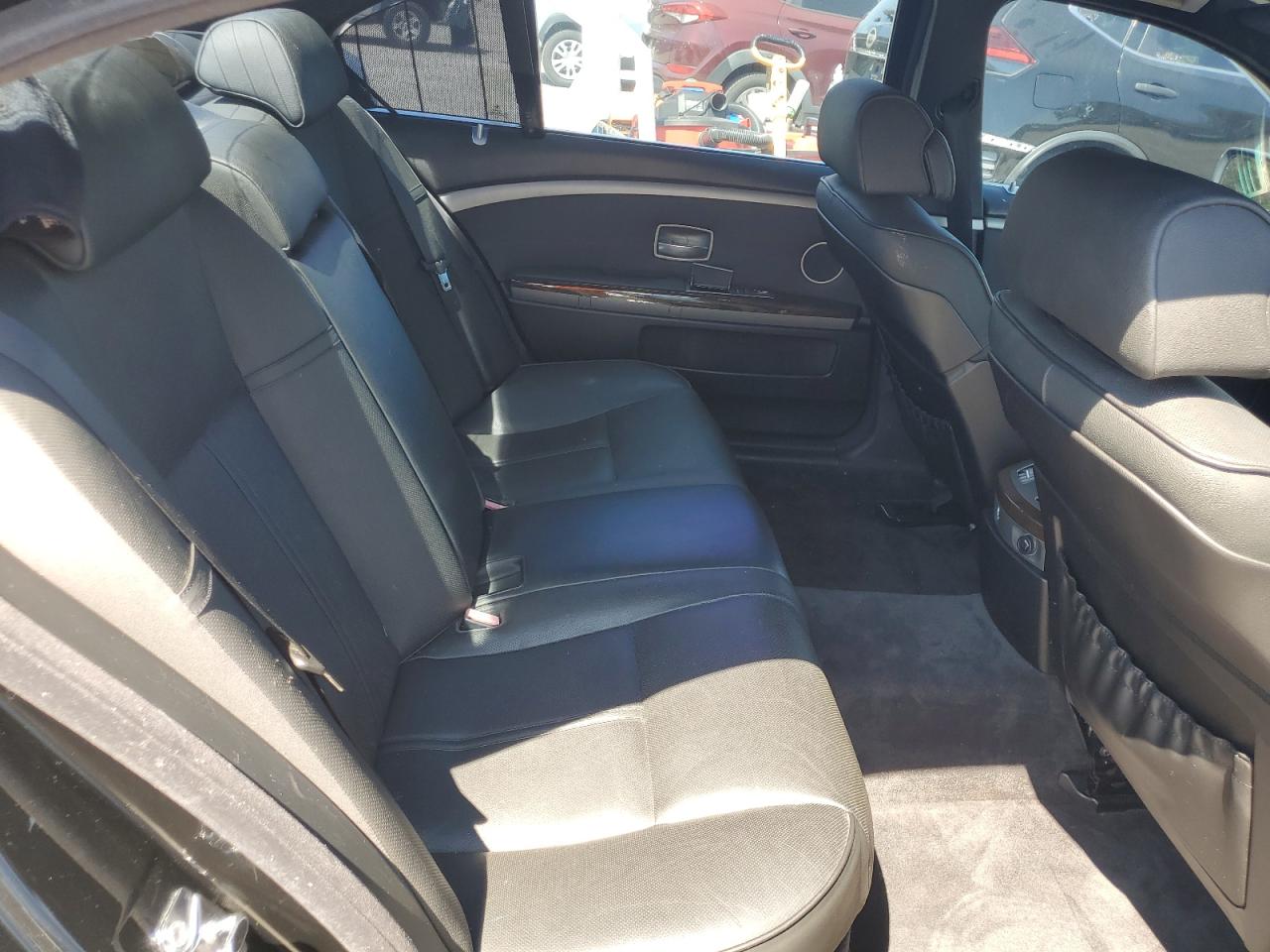 2008 Bmw 750 Li Черный vin: WBAHN83548DT84179