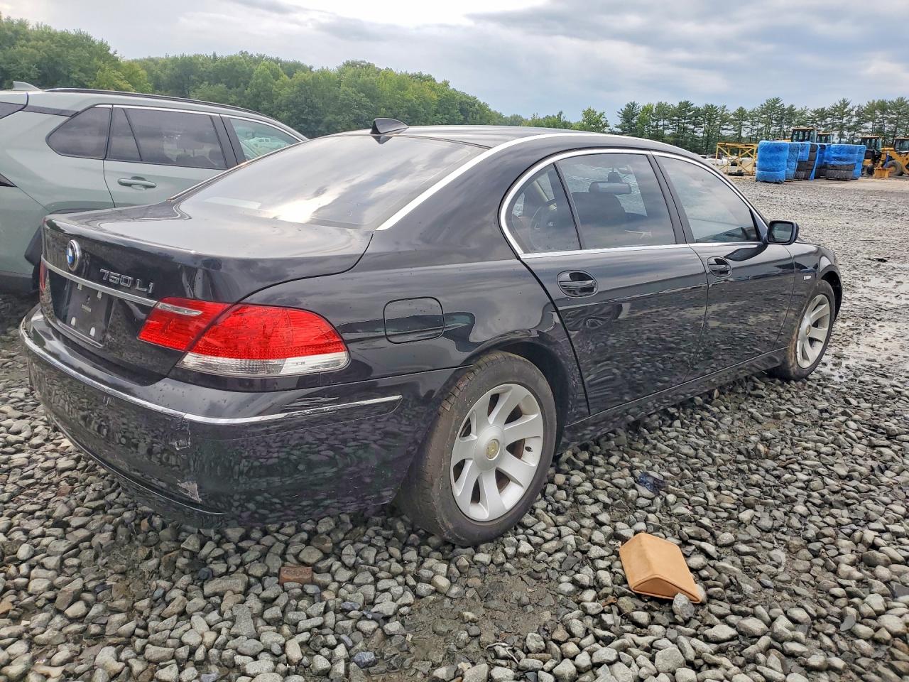 2006 Bmw 750 Li Black vin: WBAHN83556DT31875