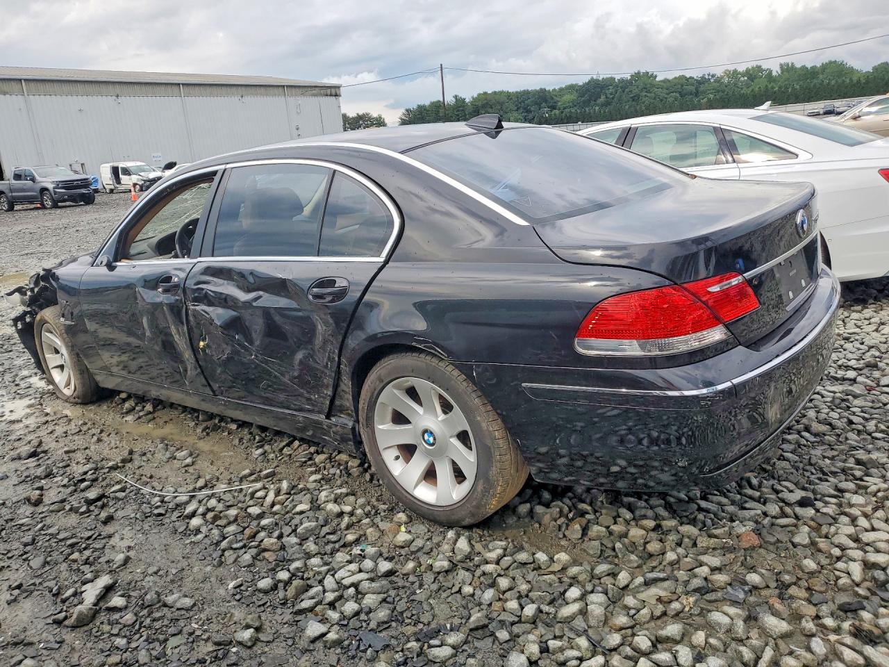 2006 Bmw 750 Li Black vin: WBAHN83556DT31875