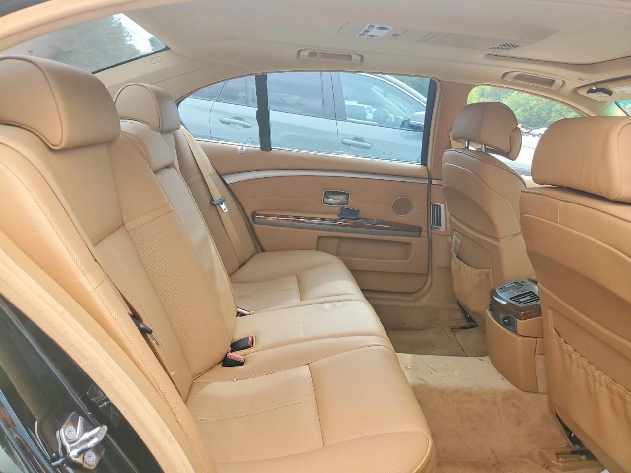 2006 Bmw 750 Li Black vin: WBAHN83556DT31875