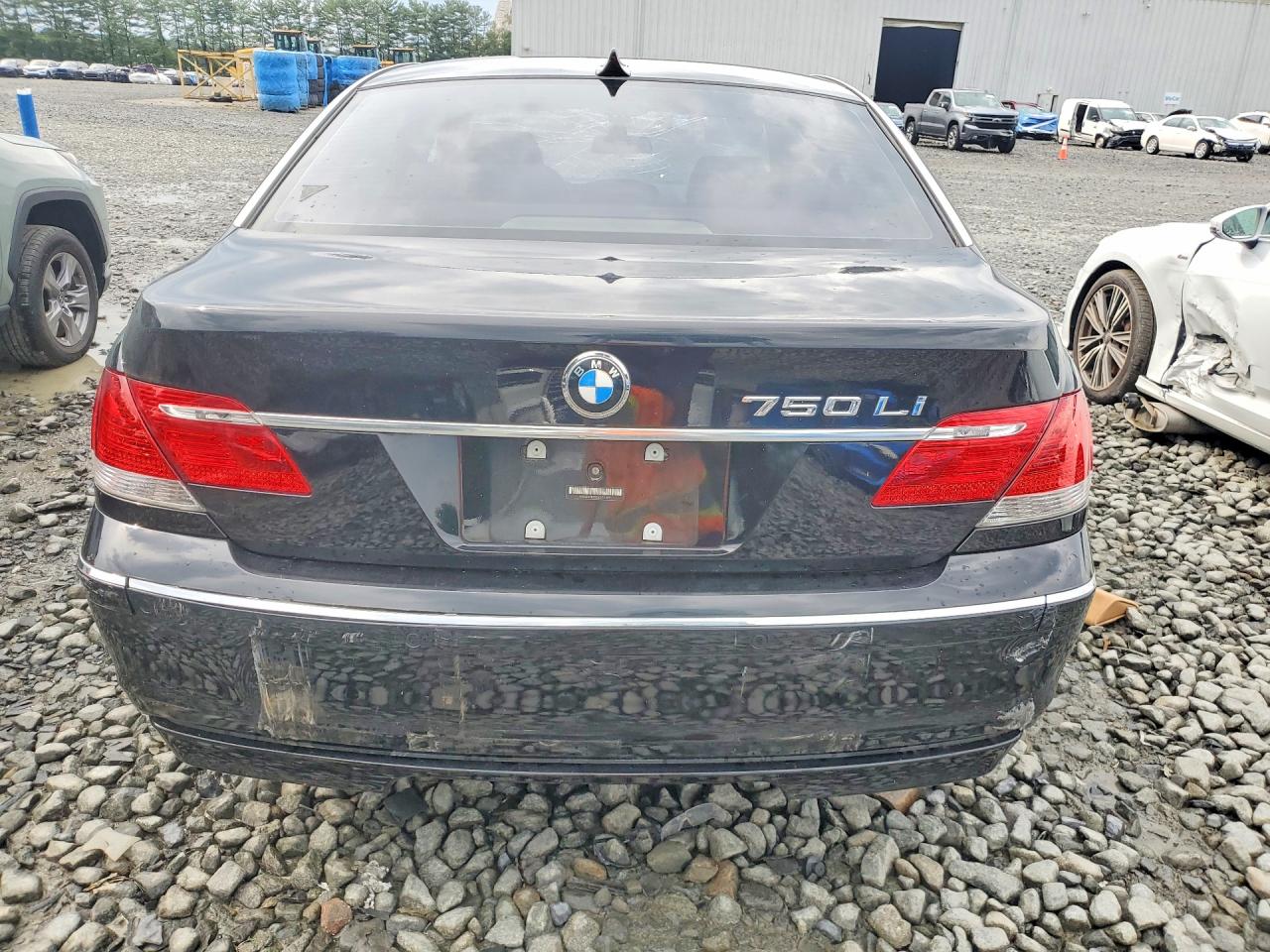 2006 Bmw 750 Li Black vin: WBAHN83556DT31875