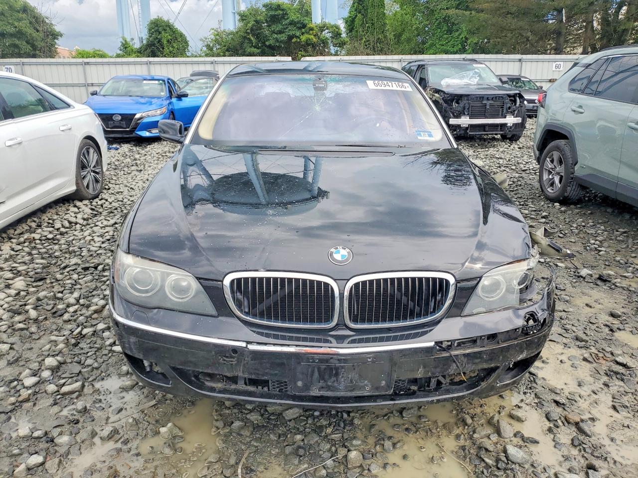 2006 Bmw 750 Li Black vin: WBAHN83556DT31875
