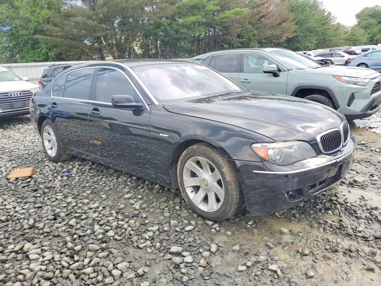 2006 Bmw 750 Li Black vin: WBAHN83556DT31875