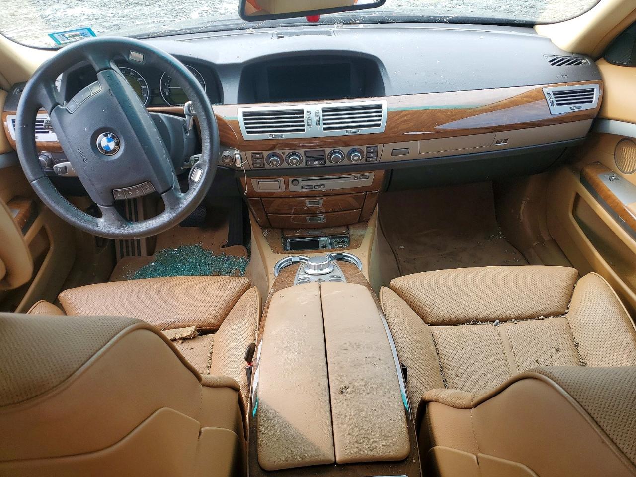 2006 Bmw 750 Li Black vin: WBAHN83556DT31875
