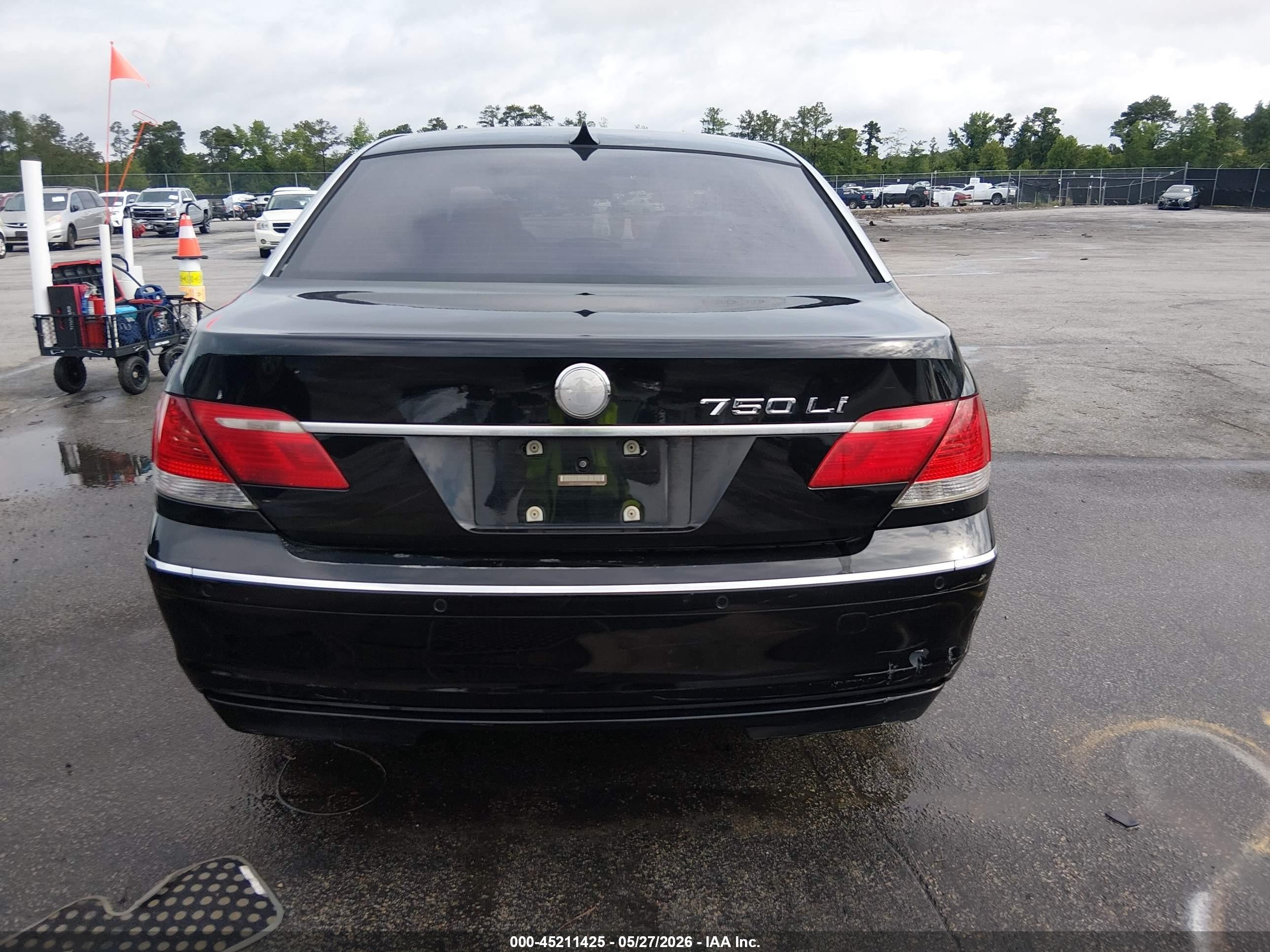 2006 Bmw 750li   Black vin: WBAHN83556DT60597